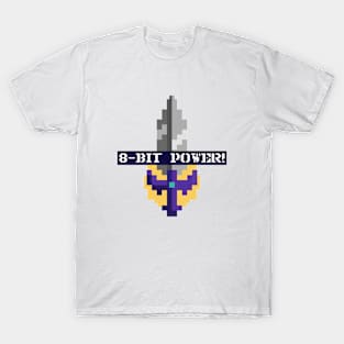 8 Bit Power - Retro Gamer T-Shirt